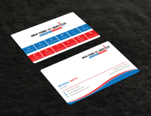 Business Card Design by Graphic Flame for New York IT Service | Design: #16422571