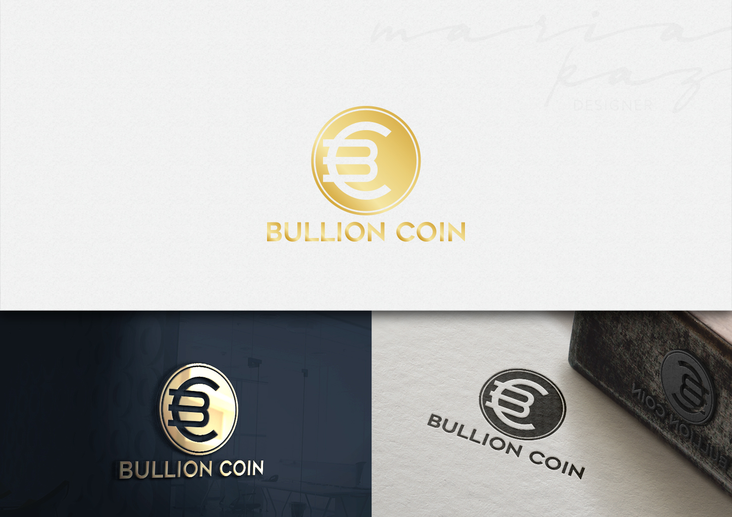 Logo Design by maria-kaz for bullion coin ltd | Design #16487245
