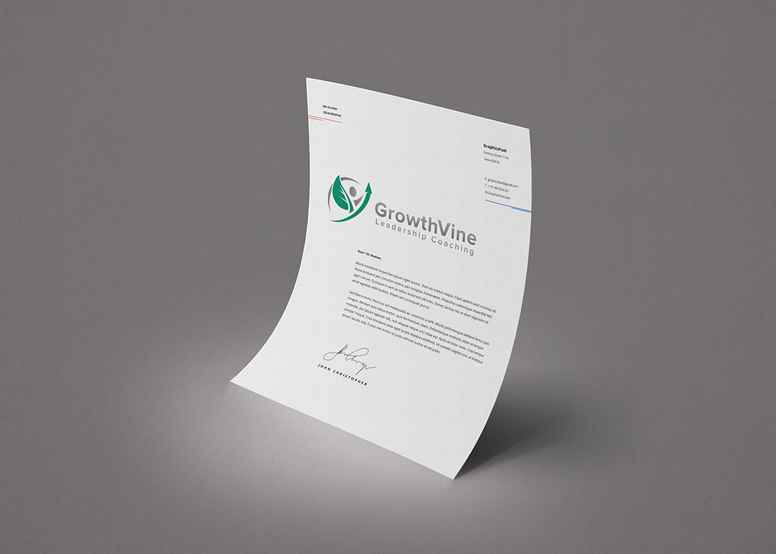 Logo Design by B.Tibéri for GrowthVine Leadership Coaching | Design #16403314