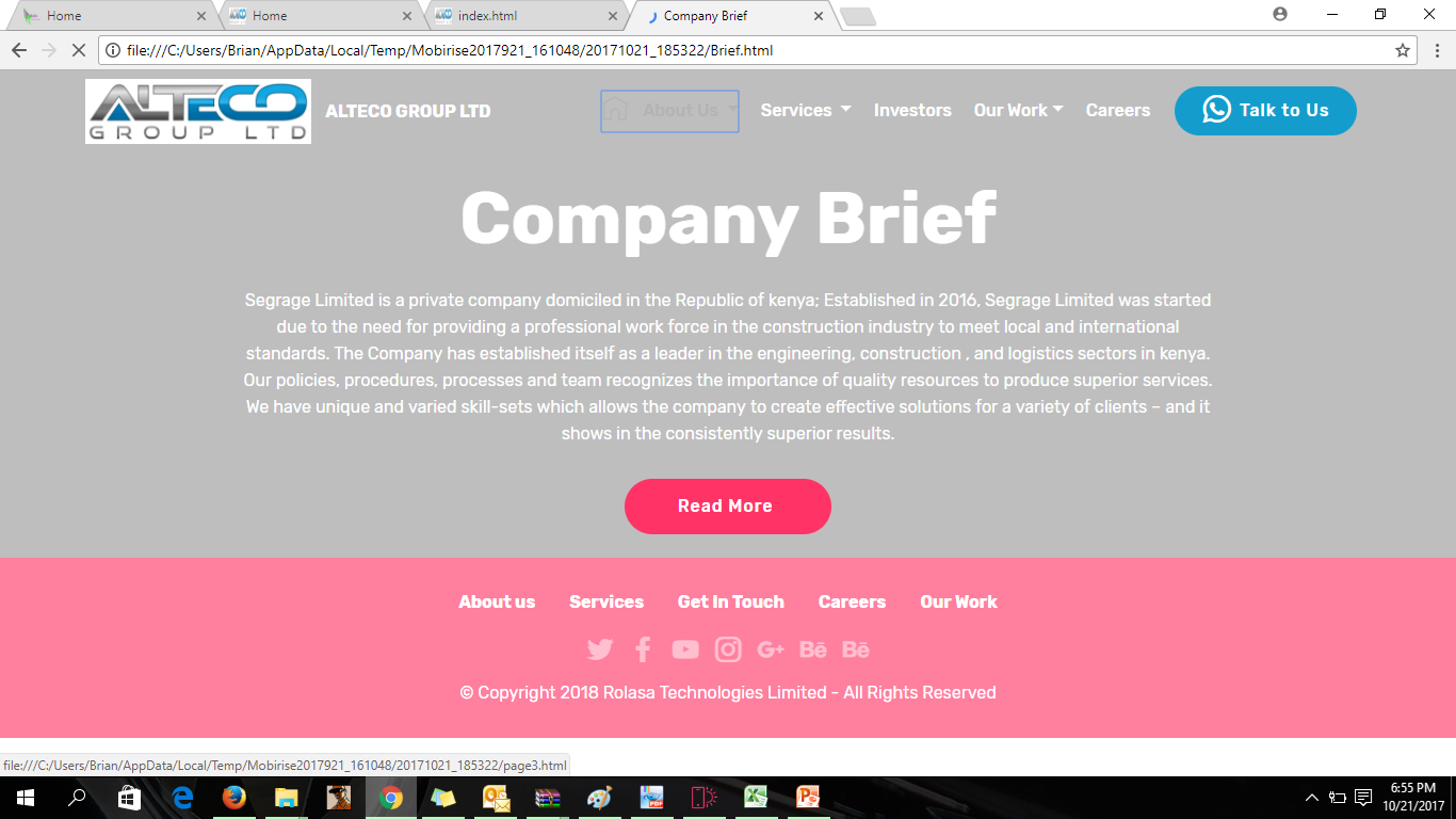 Diseño Web por brayosylvan para este proyecto | Diseño #16500490