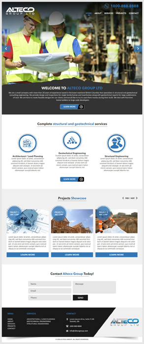 Diseño Web por -Marc- para este proyecto | Diseño #16500812