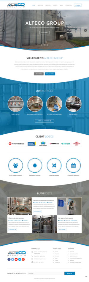 Web Design by pb for this project | Design: #16405907