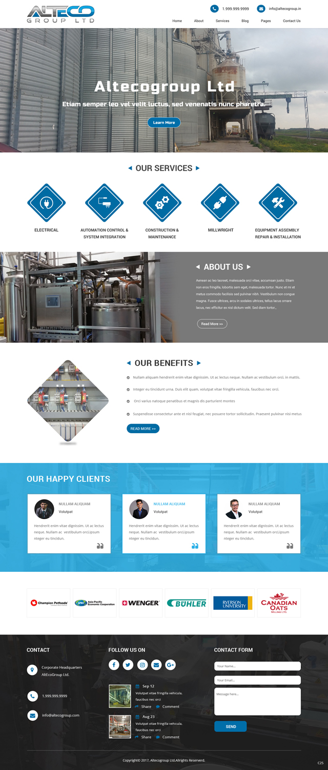 Diseño Web por pb para este proyecto | Diseño #16405911