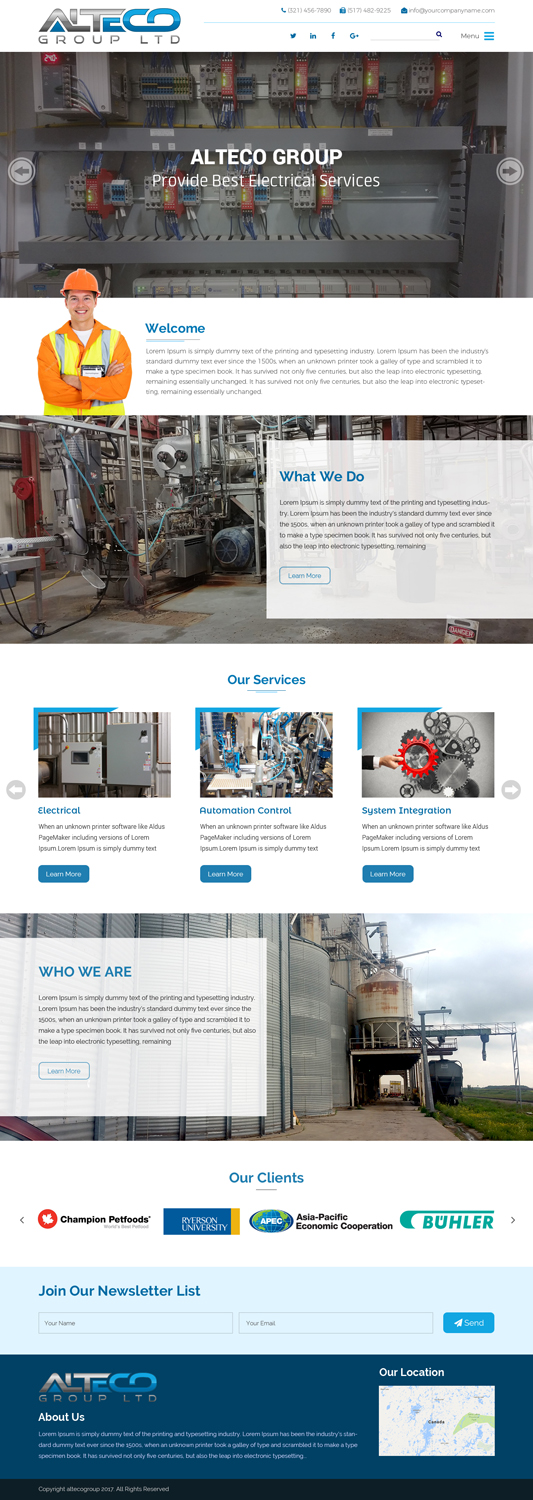 Diseño Web por Sujit Banerjee para este proyecto | Diseño #16410715