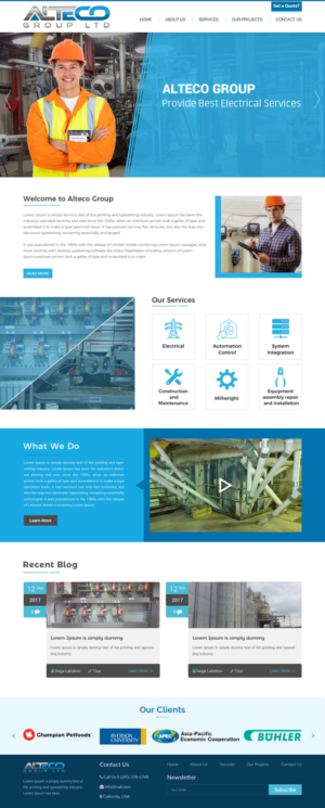 Web Design by Sujit Banerjee for this project | Design: #16410716