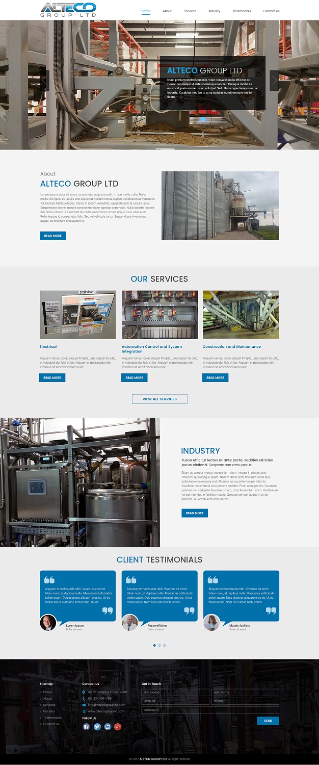 Diseño Web por Pram Shaw para este proyecto | Diseño #16412715