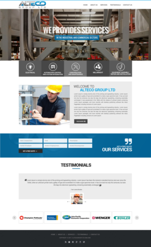 Web Design by Dream Logo Design for this project | Design: #16405248