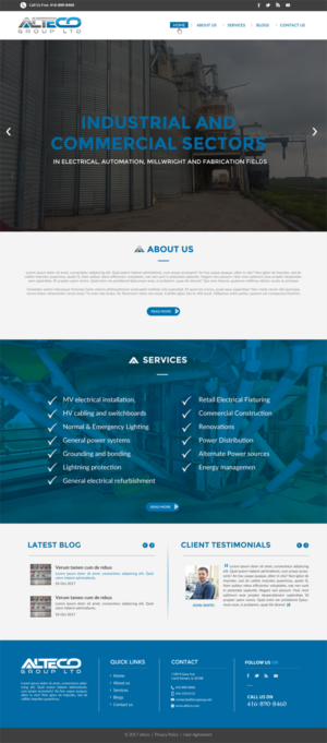 Web Design by chandrayaan.creative for this project | Design: #16420623