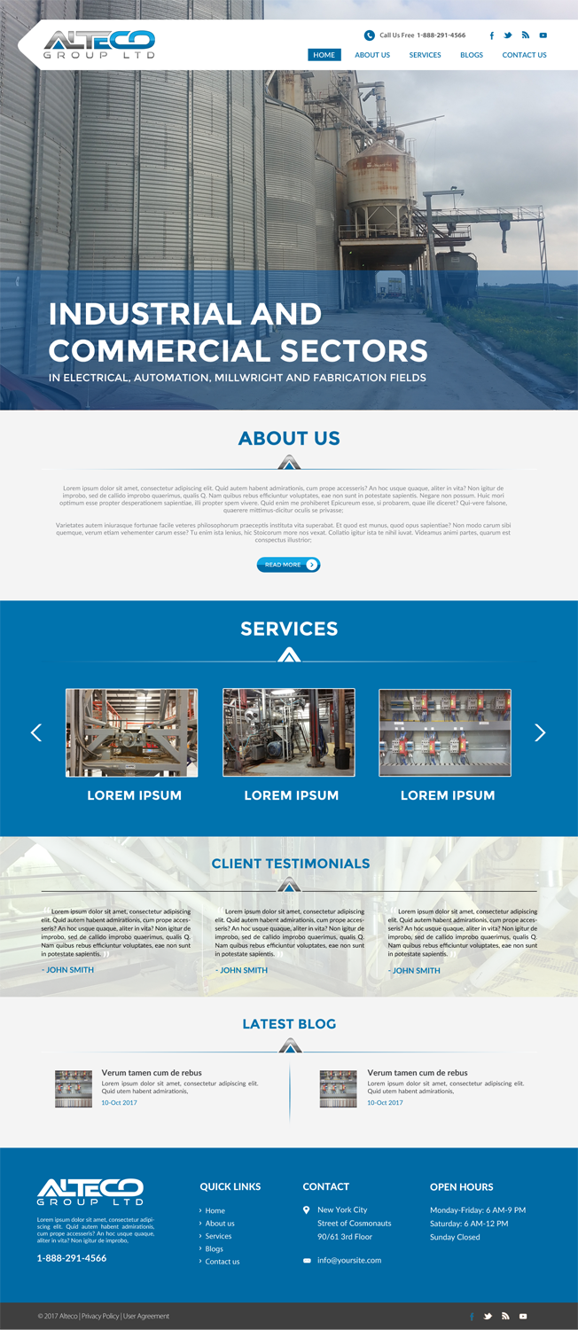 Diseño Web por chandrayaan.creative para este proyecto | Diseño #16421667