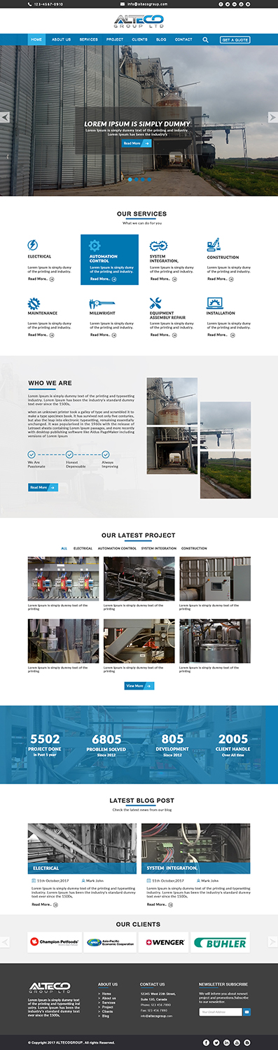 Web Design by bdesigner9 for this project | Design #16405565
