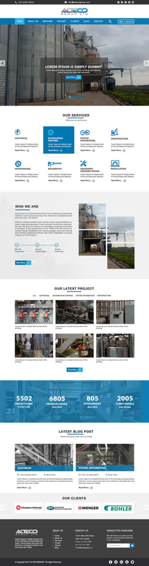 Diseño Web por bdesigner9 para este proyecto | Diseño #16405565