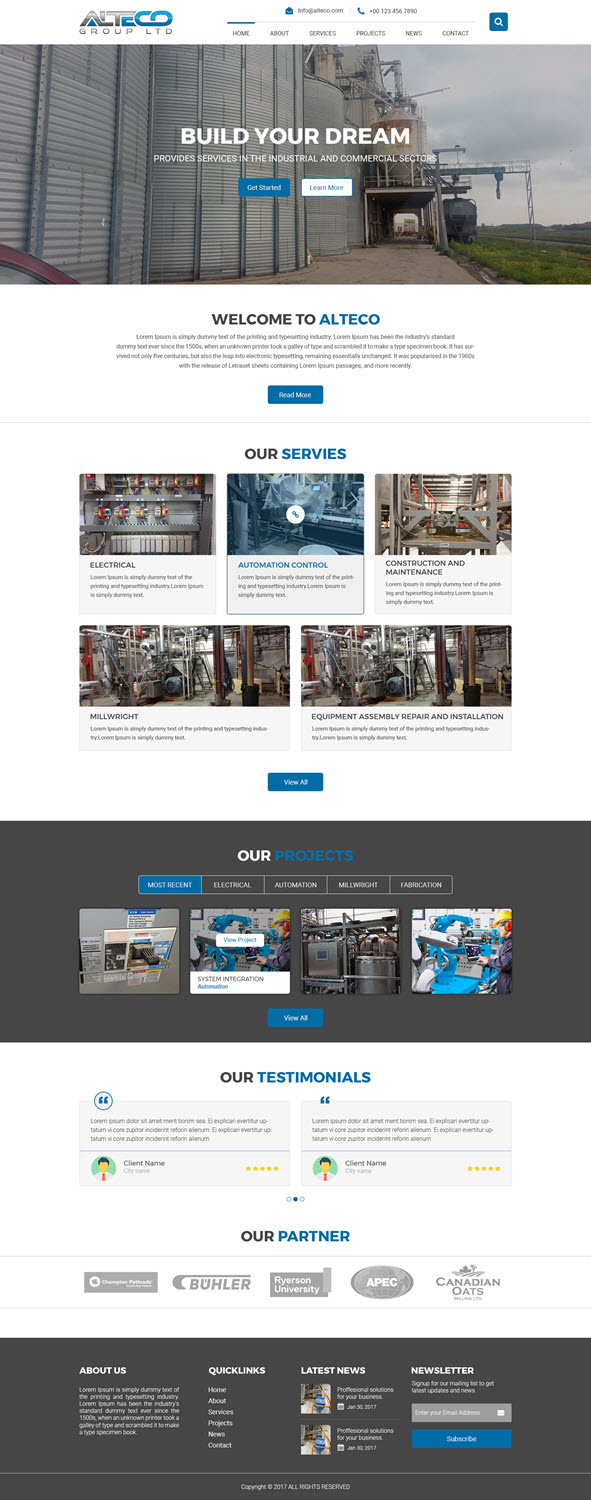 Diseño Web por TechWise para este proyecto | Diseño #16418007