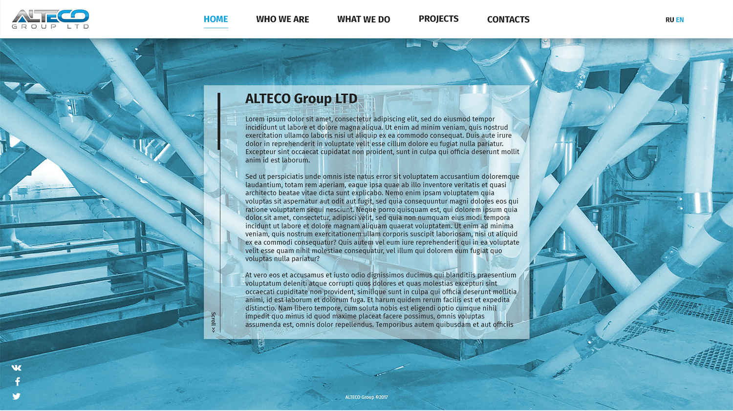 Diseño Web por Ant_House para este proyecto | Diseño #16490916