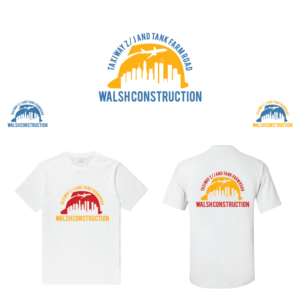 Design de T-shirt par 3Guys pour Walsh Construction | Design : #16418469