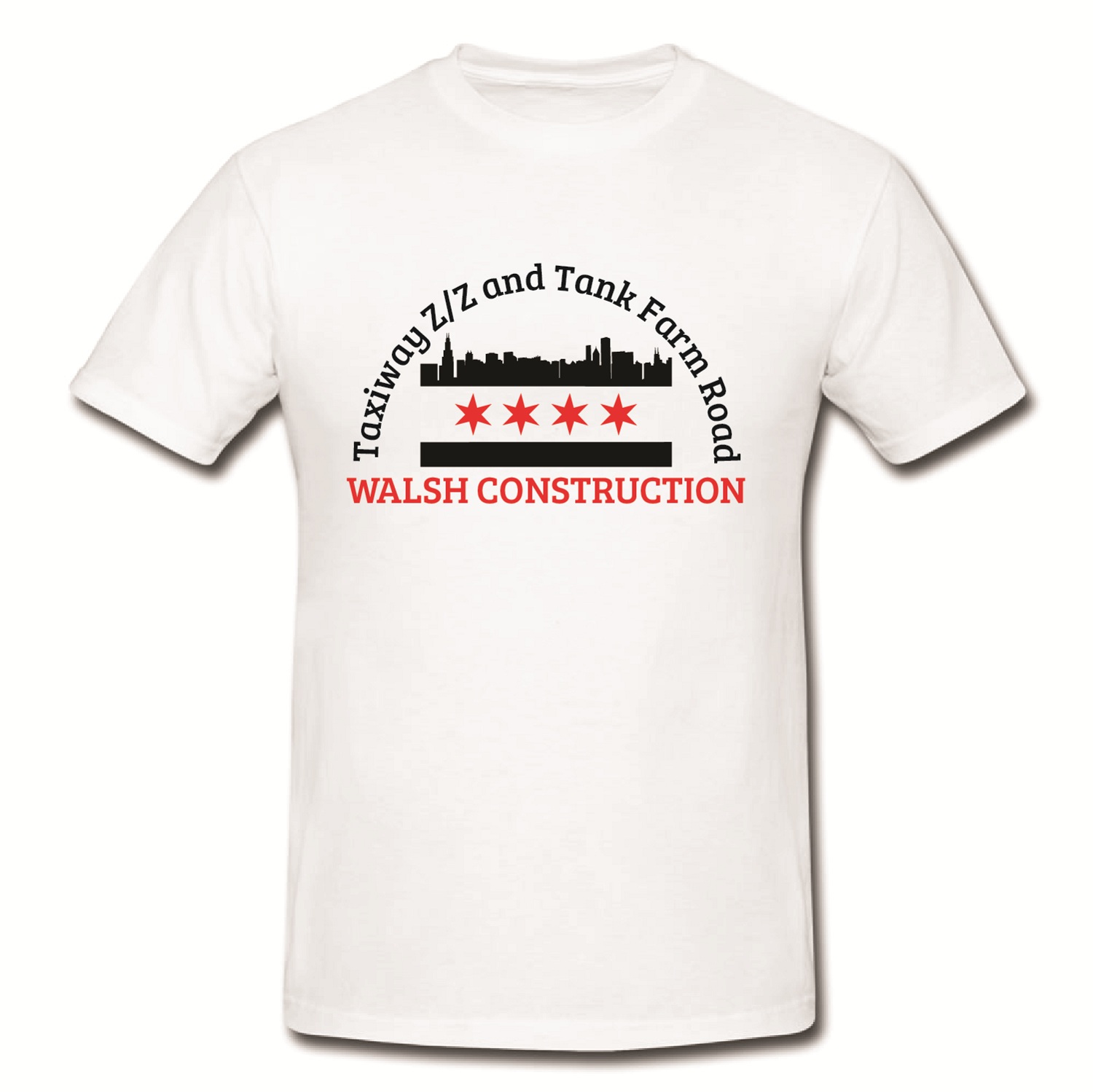 T-shirt Design by 3Guys for Walsh Construction | Design #16418470