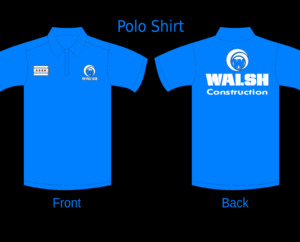 Design de T-shirt par nugroho 14 pour Walsh Construction | Design : #16496031