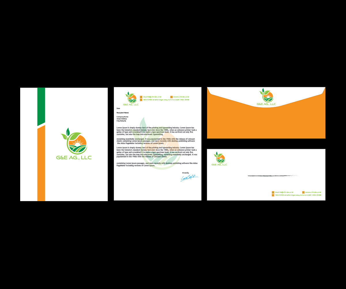 Logo Design by supercreative for G&E Ag., LLC | Design #16526112