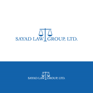 Logo Design by Brandcrate for Sayad Law Group, Ltd | Design: #16569951