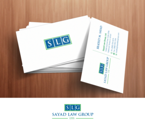 Logo Design by mmmarif1982 for Sayad Law Group, Ltd | Design: #16609428
