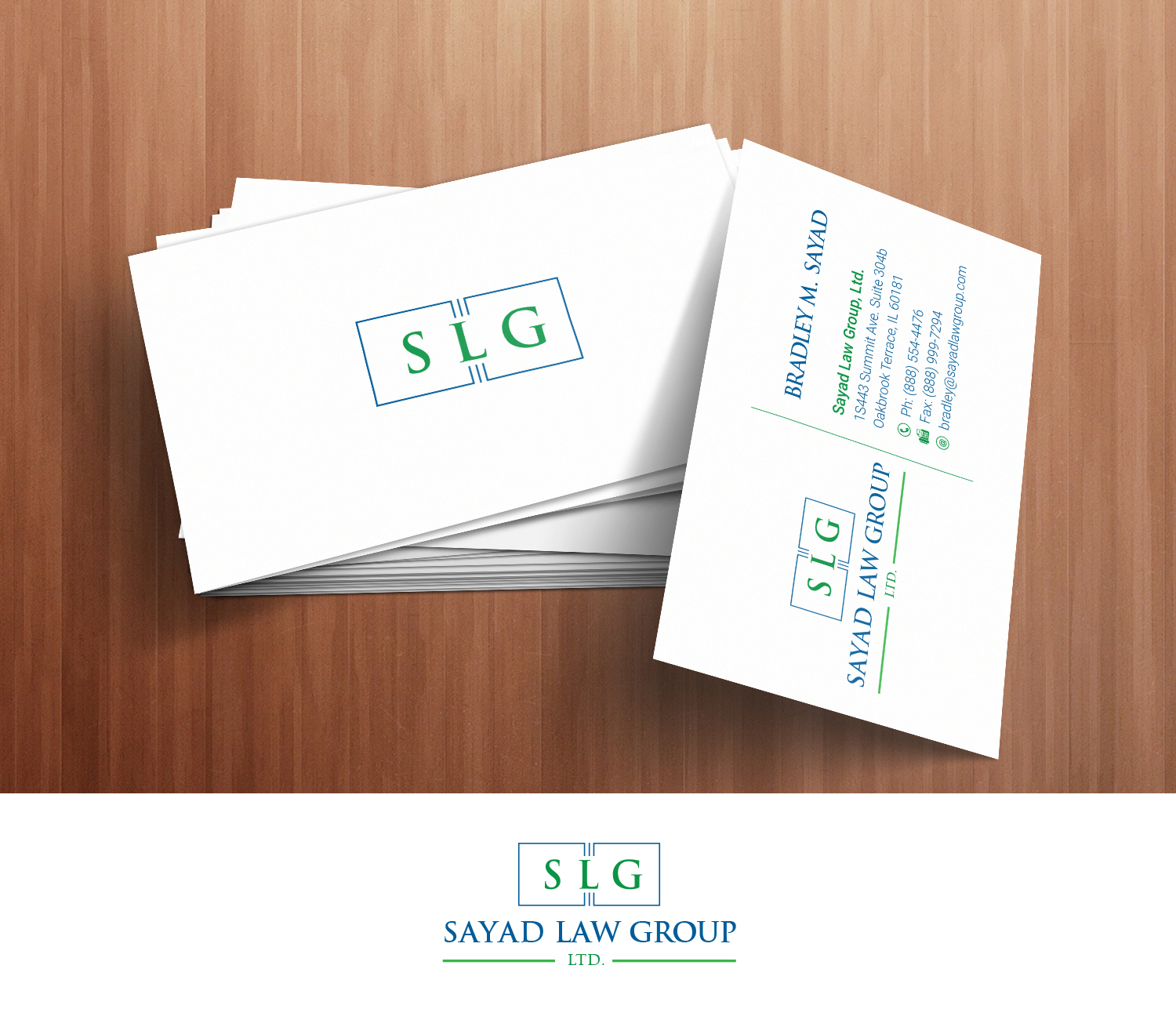 Logo Design by mmmarif1982 for Sayad Law Group, Ltd | Design #16609483