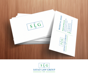 Logo Design by mmmarif1982 for Sayad Law Group, Ltd | Design: #16609483