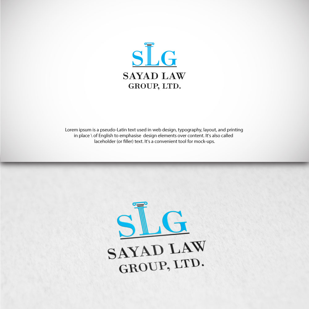 Logo Design by Kingdom Vision for Sayad Law Group, Ltd | Design #16569639