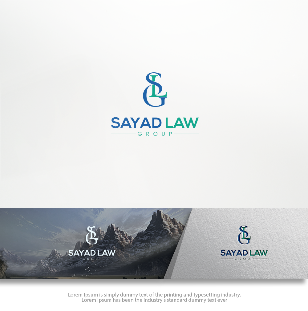 Logo Design by groomfox for Sayad Law Group, Ltd | Design #16564696