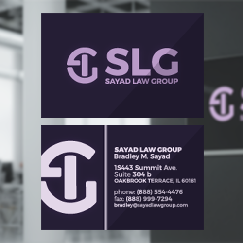 Design de Logo par honeybadger studios pour Sayad Law Group, Ltd | Design #16583722