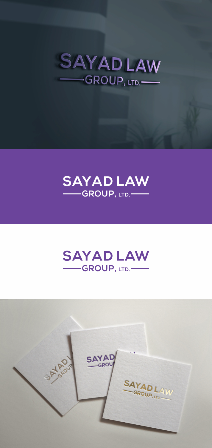 Logo Design by aqilazhifara for Sayad Law Group, Ltd | Design #16570598