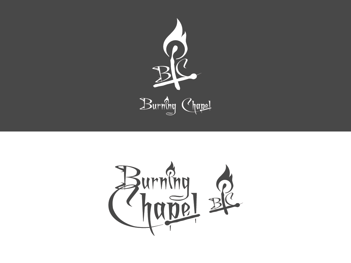 Logo Design by Matea for Burning Chapel | Design #16522457