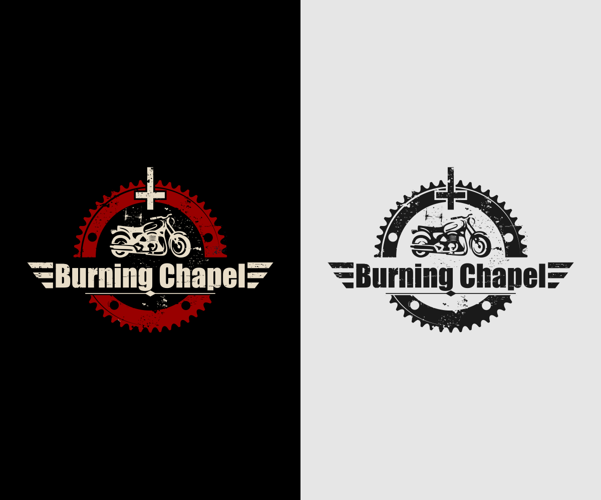 Logo Design by Upspace 2 for Burning Chapel | Design #16432177
