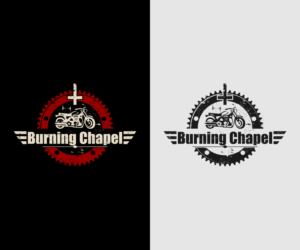 Logo Design by Upspace 2 for Burning Chapel | Design #16432177