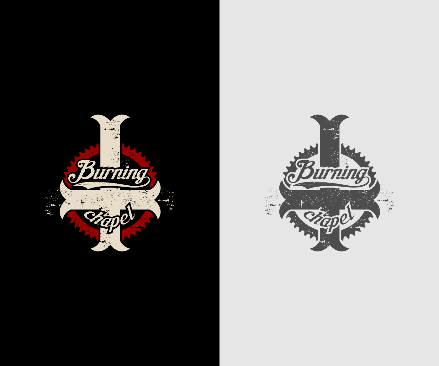 Logo Design by Upspace 2 for Burning Chapel | Design #16453120