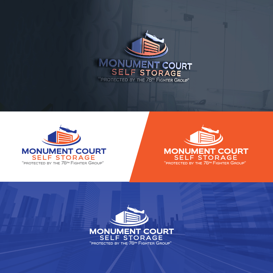 Logo Design by cracuz09 for Monument Court Storage | Design #16475230