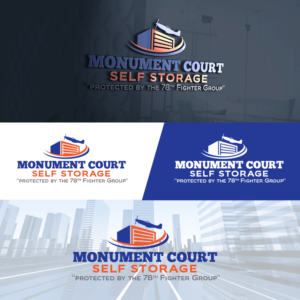 Logo Design by cracuz09 for Monument Court Storage | Design: #16537338
