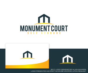 Logo Design by alvinnavarra for Monument Court Storage | Design: #16423068