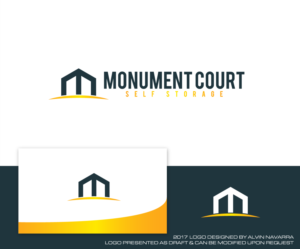Logo Design by alvinnavarra for Monument Court Storage | Design: #16423074