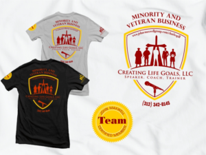 T-Shirt-Design von Hatemachine für Creating Life Goals LLC | Design #16524969