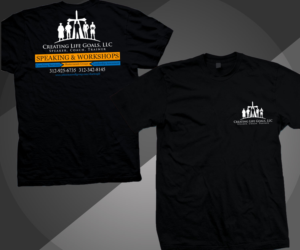 T-Shirt-Design von 7nights für Creating Life Goals LLC | Design #16465040