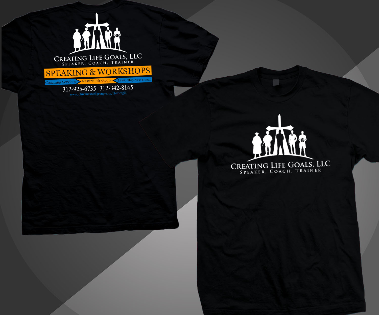Diseño de Camiseta por 7nights para Creating Life Goals LLC | Diseño #16465055