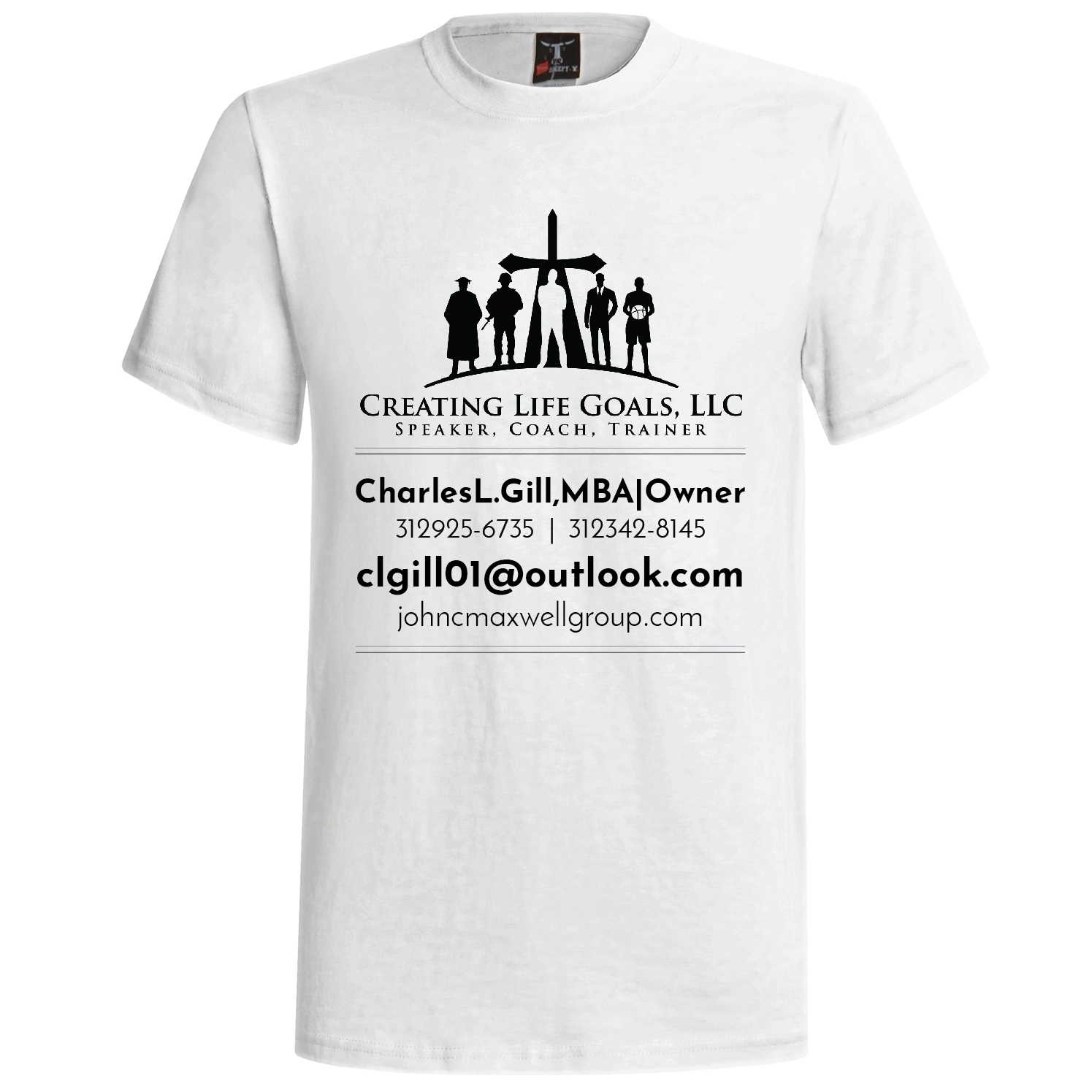 T-Shirt-Design von 3Guys für Creating Life Goals LLC | Design #16479059