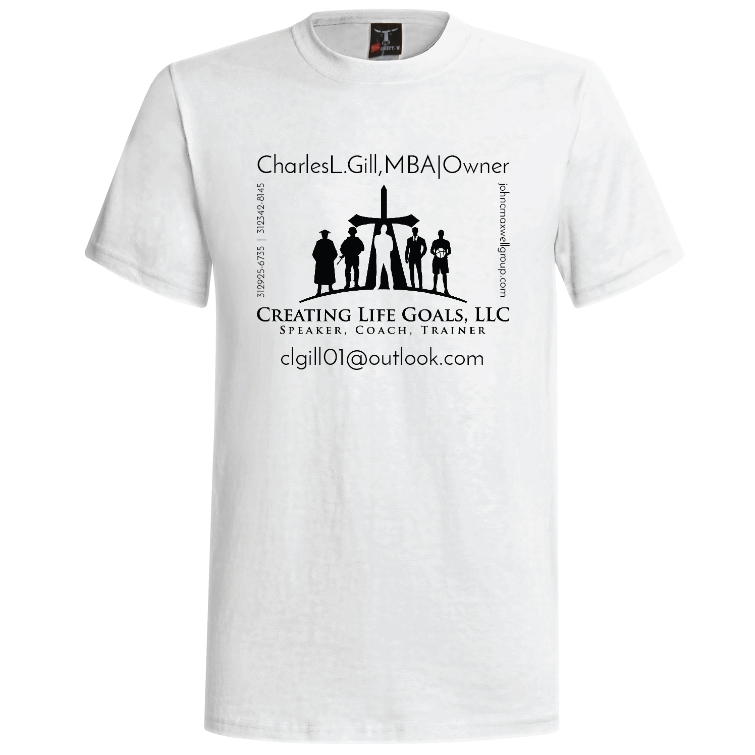 T-Shirt-Design von 3Guys für Creating Life Goals LLC | Design #16479060
