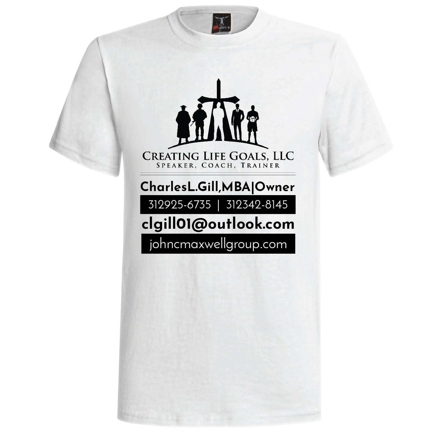 T-Shirt-Design von 3Guys für Creating Life Goals LLC | Design #16479061