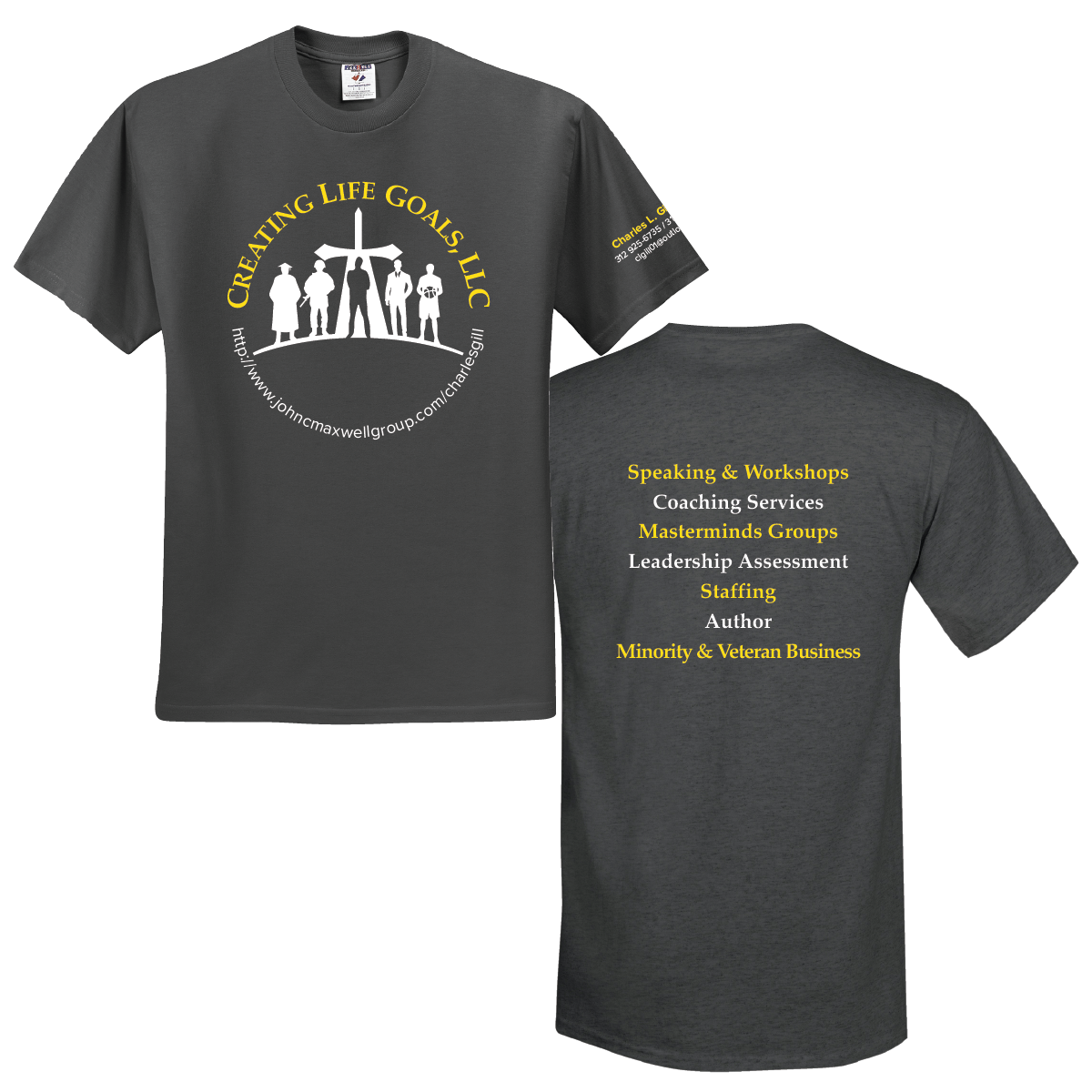 T-Shirt-Design von Zainny Azuar für Creating Life Goals LLC | Design #16511394