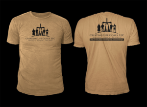 T-Shirt-Design von D'Mono für Creating Life Goals LLC | Design #16485193