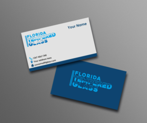 Logo Design by AdriQ for Florida Tempered Glass Inc | Design: #16524512