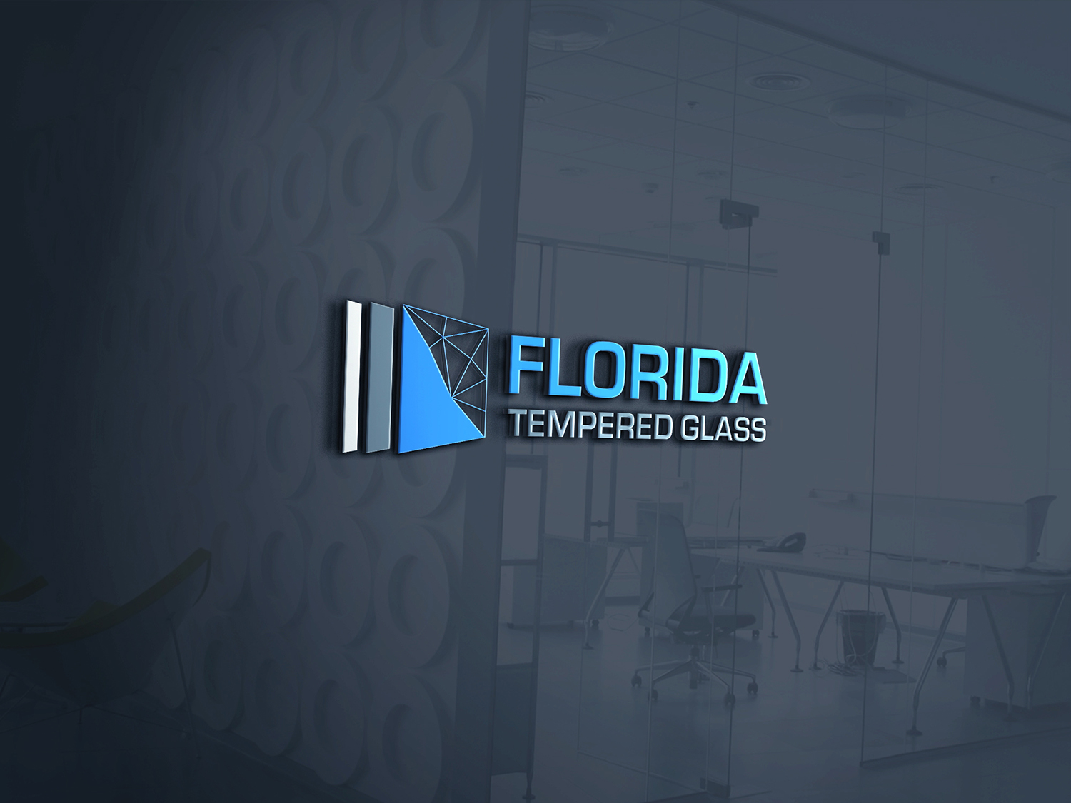 Logo Design by Muhammad Imran 3 for Florida Tempered Glass Inc | Design #16422659