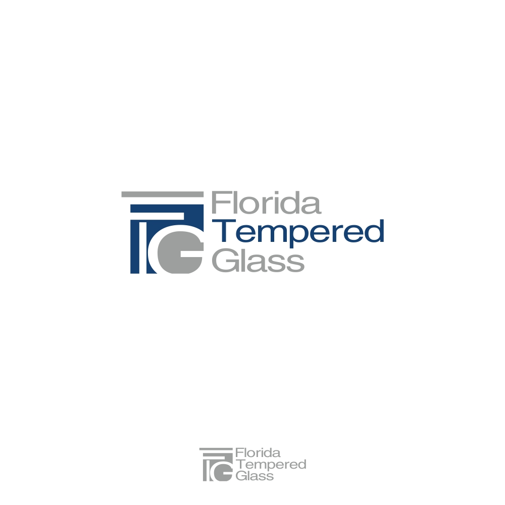 Logo Design by Basksh Designs for Florida Tempered Glass Inc | Design #16422787