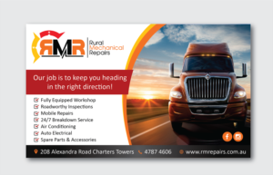 Banner-Design von alex989 für Rural Mechanical Repairs | Design: #16486344