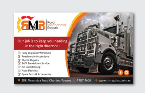 Banner-Design von alex989 für Rural Mechanical Repairs | Design: #16487330